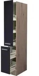 Flex Well Apothekerschrank Santo BxTxH 30 x 57 x 200 cm anthrazit matt zerlegt