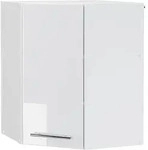 Eckh&auml;ngeschrank Vicco Fame-Line Wei&szlig; Hochglanz 57 cm, Model 33529 - Wei&szlig;