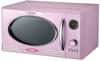 Melissa 16330128, Elektronischer Mikrowelle mit Grill, 23L, 800 W, Rosa Pink