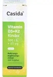 Casida Vitamin D3 + K2 Kinder vegan Tropfen, 10 ml L&ouml;sung