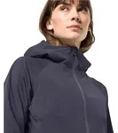 Jack Wolfskin Damen Regenmantel Graphit 1115121_1388 Gr&ouml;sse S - Grau - S