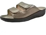 Rohde Soltau-40 1940 Damen Sandalen Pantoletten Clogs Weite F 1/2 Leder, Gr&ouml;&szlig;e:42