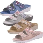 Rohde 1403 Roma Damen Pantoletten Clogs Weite F1/2 Leder, Gr&ouml;&szlig;e:40 EU,...