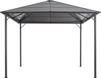 vidaXL Gartenpavillon mit Dach Aluminium 3&times;3 m Anthrazit