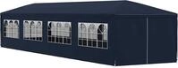 vidaXL Gartenzelt 3x12 m Blau