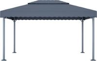 vidaXL Pavillon 400 x 300 cm Anthrazit Aluminium