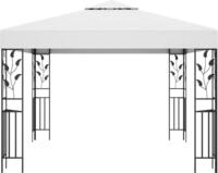 vidaXL Pavillon 3x3 m Wei&szlig; 180 g/m&sup2;