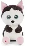 NICI Glubschis Pl&uuml;sch Hund Husky Barkley 45cm - Rosa