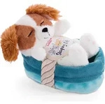 NICI Kuscheltier Hund im K&ouml;rbchen, 12 cm, Cocker Spaniel, Pl&uuml;schtier f&uuml;r Babys und