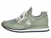 Rieker Damen Halbschuhe Schnürschuhe Sneaker N3081, Größe:41 EU, Farbe:Grün