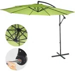 Ampelschirm Terni, Sonnenschirm Sonnenschutz, &Oslash; 3m neigbar, Polyester/Stahl 11kg 