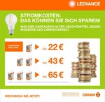 Ledvance Smart+ BT Outdoor Plug EU 8x1 GF Au&szlig;ensteckdose - Rot