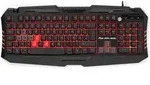 snakebyte FC Bayern M&uuml;nchen Gaming-Tastatur USB QWERTZ LED rot schwarz - Schwarz
