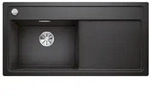 Sp&uuml;le Blanco ZENAR XL 6 S 1000 x 510 mm anthrazit 523994 Becken links - Grau