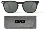 IZIPIZI Reading Sun #E Black trapezf&ouml;rmig in der Farbe: Schwarz, Dioptrie: 0, Ma&szlig;e: