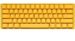 Ducky One 3 Yellow Mini Gaming Tastatur, RGB LED - Gelb