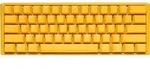 Ducky One 3 Yellow Mini Gaming Tastatur, RGB LED - Gelb