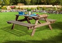 Sitzbankgarnitur feststehend, kdi B x T x H 181 x 163 x 72