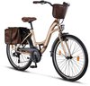 Licorne Bike Stella Plus Premium City Bike in Zoll Aluminium Fahrrad für...