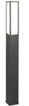 LED-Au&szlig;enstehleuchte - Wei&szlig; - Aluminium - Kunststoff - H 155 cm - f&uuml;r den