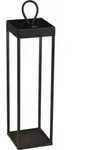Ravello LED USB-Laterne gross schwarz, dimmbar