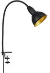 Klemmleuchte Klemmlampe Retro 1xE14 Hygge Metall schwarz-gold &Oslash;11,4cm Briloner...
