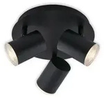 LED Badleuchte Spotleuchte 3xGU10 IP44 5 W schwarz Metall-Kunststoff Briloner -