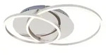 LED Deckenleuchte Deckenlampe dimmbar Chrom-Alu 3000K &Oslash; 30cm 40 W Briloner -