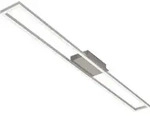 LED Deckenleuchte Wandleuchte Dimmbar Memoryfunktion 20W alu Metall Briloner -