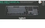 Logitech MX Mechanical, Kabellos, RF Wireless + Bluetooth, Mechanischer Switch,