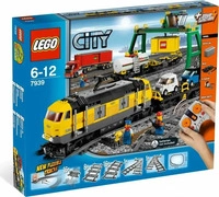 LEGO 7939, Lego City Eisenbahn G&uuml;terzug 839 Teile Bunt Jungen