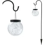Pauleen Gartenstrahler Pearl - Transparent/Schwarz