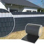 Sichtschutz Rolle 35m blickdicht PVC Zaunfolie Sichtschutzfolie Windschutz f&uuml;r