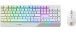 MSI VIGOR GK30, Kabelgebunden, USB, Mechanischer Switch, QWERTY, RGB-LED, Wei&szlig;...