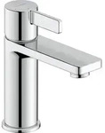 Duravit D-Neo Einhebel-Waschtischmischer M FreshStart ohne Zugstange - Silber