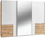 Schwebet&uuml;renschrank Level Kleiderschrank mit Spiegel Ausf&uuml;hrung