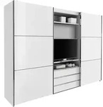 Schwebet&uuml;renschrank Magie Kleiderschrank Ausf&uuml;hrung w&auml;hlbar,Wei&szlig; /