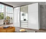 Dreh-/Schwebet&uuml;renschrank MAGIC GLAS - Wei&szlig;