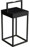 Konstsmide Portofino Solar/USB-LED-Laterne schwarz, 2700/3000K, 10-180lm,