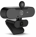 DICOTA Webcam PRO Plus 4K - Webcam - Farbe - 3840 x 2160 - 2160p - Audio - USB 2.0 -