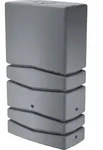 Regentonne eckig NEPTUN 350 Liter grau inkl. Hahn - Grau