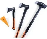 FUXTEC Axt Set 4-teilig | 1 x 600g Beil - 360mm | 1 x 1.000g Axt - 690mm | 1 x 3.000g