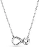 PANDORA Halskette JEWELRY SPARKLING INFINITY COLLIER NECKLACE 398821C01-50 -...