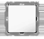 MDT BE-TAL55B1.01 Taster Light 55 Basic 1fach Reinwei&szlig; gl&auml;nzend Neutral - Wei&szlig;