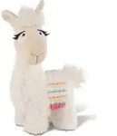 NICI La-La-Lama Lounge Kuscheltier Lama Dalia mit Satteldecke, Pl&uuml;sch 32cm,...