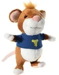 Heunec Leo Lausemaus Pl&uuml;schi, Kuscheltier, Pl&uuml;schtier, Stofftier, 19 cm, 589674 -