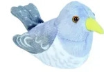Wild Republic Kuckuck Pluschtier - 13 cm - Plusch - Vogel Pluschtiere - Grau