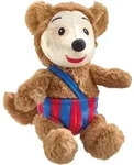 Schmidt Spiele Pl&Yuml;sch Stofftier Bobo Siebenschl&Scaron;fer 12 cm 42254
