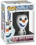 Disney Frozen 2 II - Olaf With Bruni 733 - Funko Pop! - Vinyl Figur - Bunt