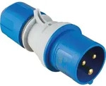 as-Schwabe CEE-Kupplung mit POWERLIGHT Spannungsanzeige 230V 16A 3-polig IP44